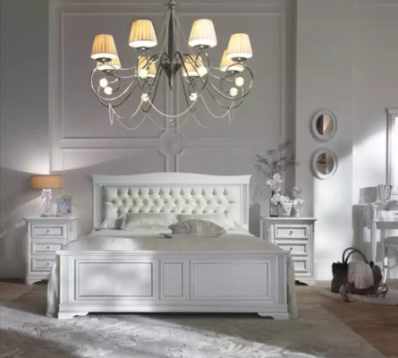 Compleet slaapkamer set Bed 2x Nachtkastjes 3 delig. Designer luxe