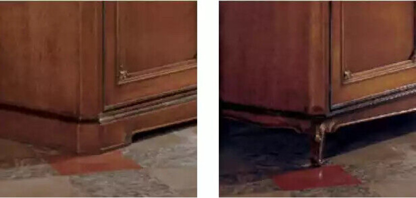 Klassieke kast Massief houten meubels dressoir Italiaanse inrichting