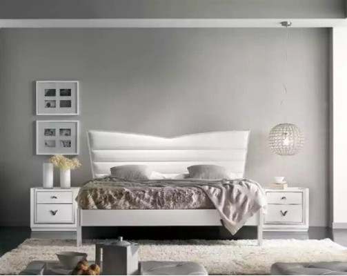 Ontwerp meubelen Bed 2x nachtkastjes 3-delig Slaapkamer set Luxe bedden Nieuw