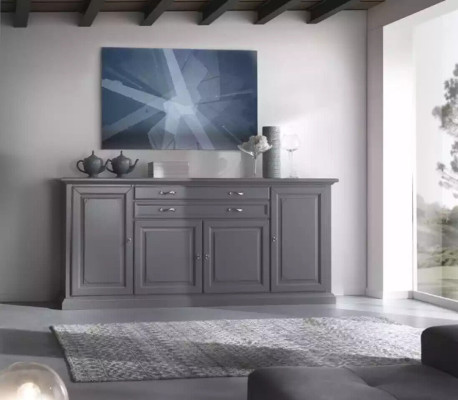 Ladenkast Kast Dressoir Klassiek Luxe Woonkamer Kast Hout