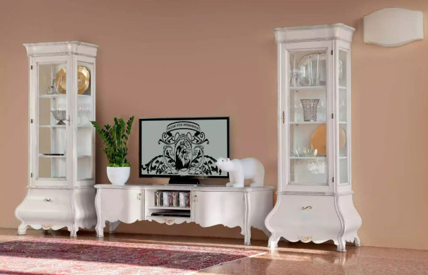 TV-stand woonkamer kast meubels tv-sideboard houten woonkasten hout