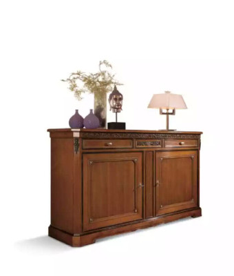Sideboard Italiaanse meubels Massief Woonkamer Dressoir Kast Hout Nieuw