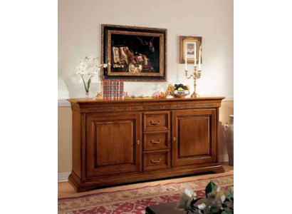 Klassieke stijl commode dressoir kast Italiaanse meubels bruin nieuw