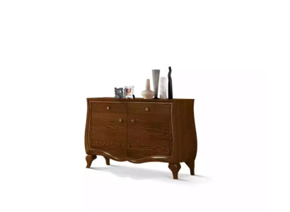 Dressoir woonkamer ladenkast hout houten kast bruin nieuw