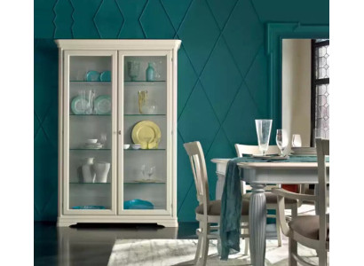 Vitrine Glazen Kast Hout Woonkamer Vitrines Italiaanse Luxe Meubels