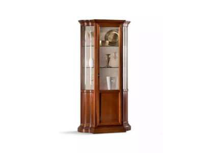 Vitrine Glas Kast Vitrine Woonkamer Hout Dressoir Italiaanse Meubels