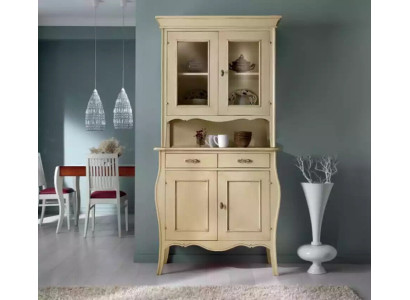 Glazen kast Vitrine Luxe kast Houten Stijl Meubels Glazen Kasten Nieuw
