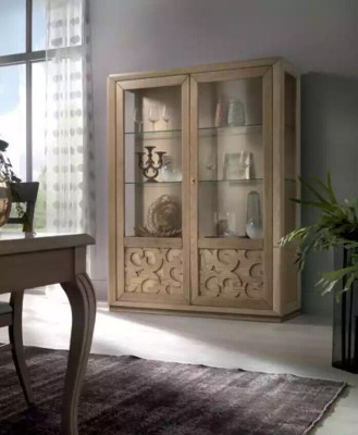 Ontwerp eetkamer set eettafel 8-delig houten meubels dressoir 4 stoelen nieuw