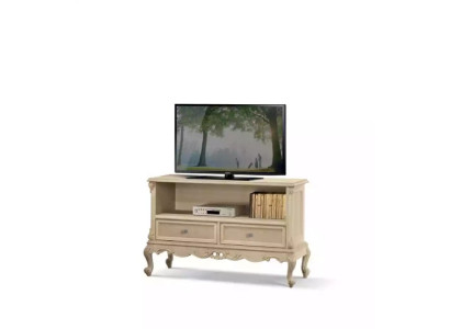 Sideboard tv woonkamer TV-standaard design beige houten rekken Italië nieuw