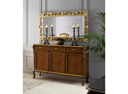 Dressoir hout Italiaanse stijl meubels luxueuze ladestoel stijl klassiek nieuw