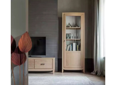Meubels Hout Vitrine Glazen kast Ladekast Kasten Italiaanse Meubels Nieuw