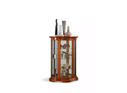 Vitrine kast Plank Woonkamer Dressoir Klassieke meubels Planken Hout