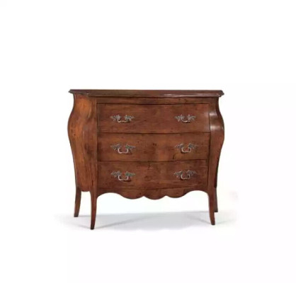 Ontwerper luxe Italiaanse houten meubels commode kast dressoir bruin.