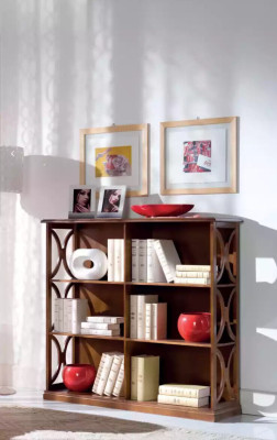 Modern boekenrek Bruine woonkamer meubels Houten meubels Plankrek