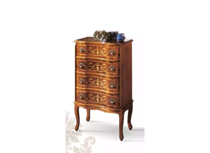 Klassieke Vierdeurs commode bruin houten meubels woonkamer nieuw modern