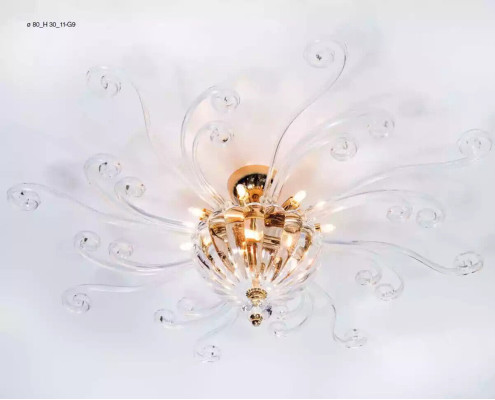 Plafondlamp kroonluchter kristallen lamp luxe hanglamp luchter lamp
