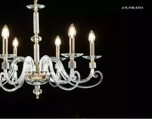 Kristallen hanglamp kroonluchter kroonluchter plafondlamp