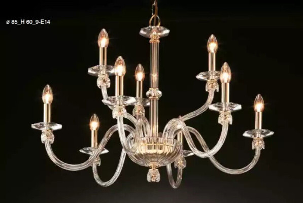 Kristallen kroonluchter plafondhanger kroonluchter lamp lampen lampen
