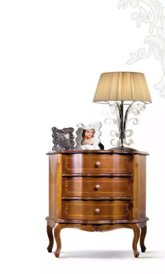 Klassieke kleine ladekast houten meubels luxe designeropslag slaapkamer
