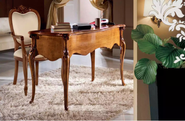 Klassieke luxe gestoffeerde stoel houten meubels eetkamer stoel meubels nieuw