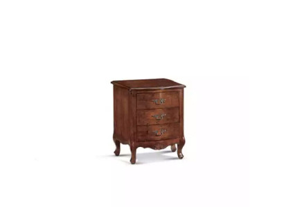 Nachtkastje Luxe Houten Nachtkastjes Tafel Consoles Klassieke Stijl Bruin