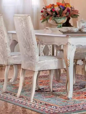 Eetkamerstoel Luxe Klassieke Houten Stoel Stoelen Italiaanse Stijl