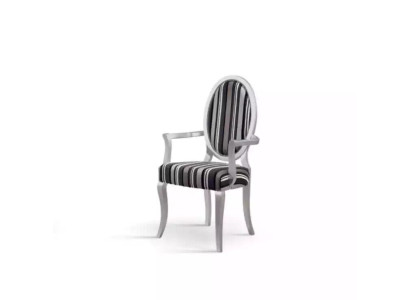 Klassieke stoel met armleuningen Eetkamer Fauteuil Lounge Luxe Nieuw.