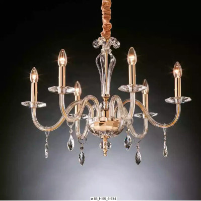 Kristallen kroonluchter hanglamp Luxe kroonluchter Nieuw