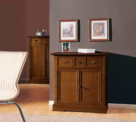 Sideboard commode kast bruin commodes design kasten hout nieuw