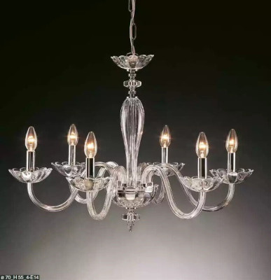 Kroonluchter antieke stijl hanglamp kroonluchter kristal licht