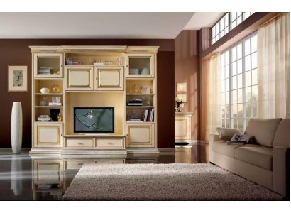 Klassieke woonwand woonkamer dressoir RTV plank muren kast nieuw