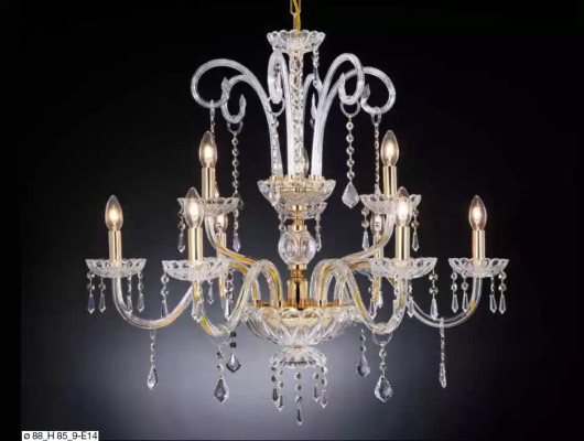 Kroonluchter Hanglamp Verlichting Kroonluchter goud Lamp