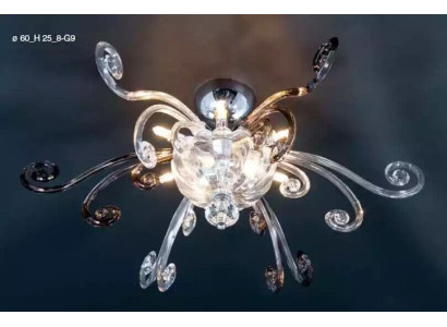 Kroonluchter plafondlamp Luxe plafondlamp kroonluchter kristal Kunst