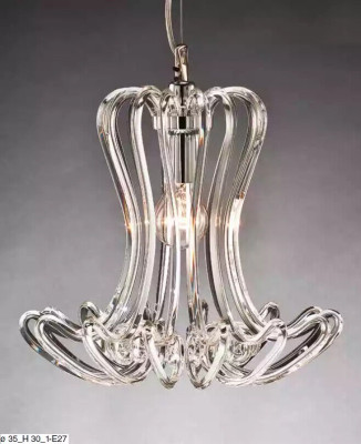 Kristallen lamp Luxe plafondlamp Stijlvolle kroonluchter Plafondlamp Kroonluchterlamp