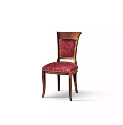 Luxe eetkamerstoel stoel zitter eetkamerstoelen hout modern rood.