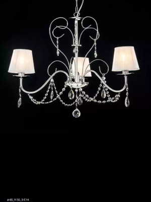Luxe kristallen hanglamp Stijlvolle 3x lampen plafondluchter