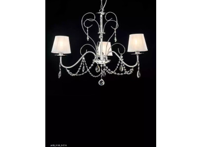 Luxe kristallen hanglamp Stijlvolle 3x lampen plafondluchter
