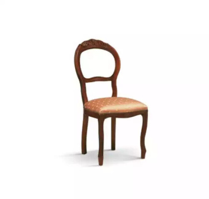 Klassieke houten leunstoel houten stoel ontwerp luxe stoel eetkamerstoel