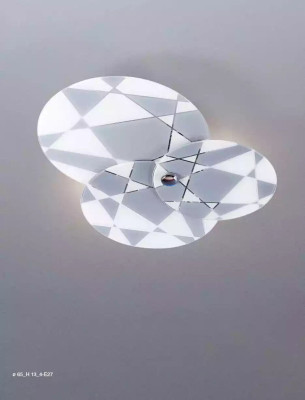 Kroonluchter stijl Moderne plafondlamp prachtige lamp nieuw Luxe Grijs
