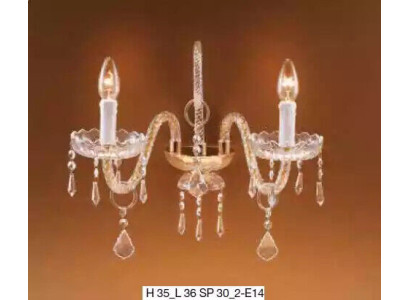 Wandlamp Wandlamp Klassieke Wandkroonluchter Dubbele Wandlamp Nieuw