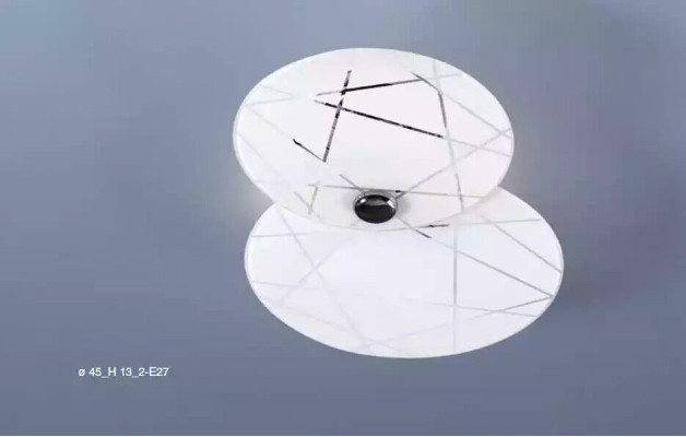 Witte plafondverlichting Luxe kroonluchter Moderne edele lamp Nieuw