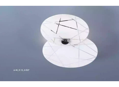 Witte plafondverlichting Luxe kroonluchter Moderne edele lamp Nieuw