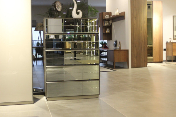 Ladekast glazen ladenkast kast modern dressoir slaapkamer loft nieuw
