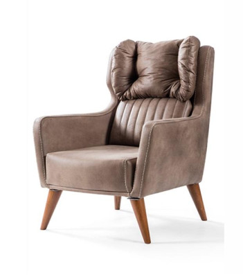 Landhuisstijl fauteuil oorfauteuil ontspannen tv-eenpersoons bankbank