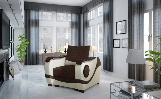Club Lounge Stoel Designer Fauteuil Bank 1-Zits Tv-bekleding Eenzitter