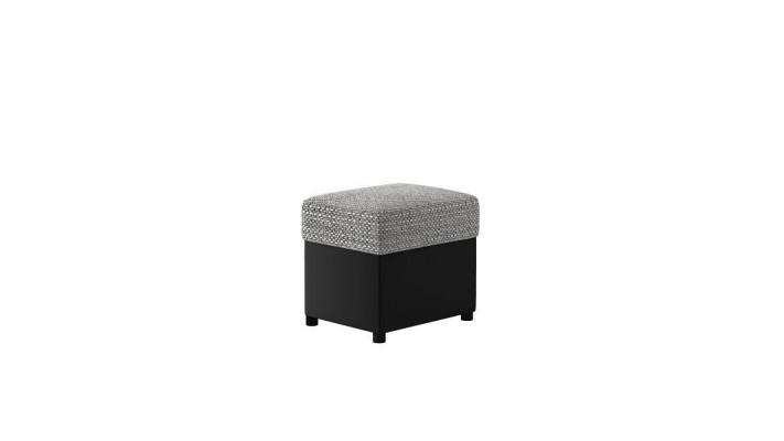 Hocker Poef Voetsteun Meubels Wonen Banken Zit Textiel Grijs