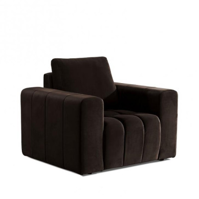 Fauteuil Bank Bank Ontspan Leder Lounge Kussen Club Zitter Luxe TV Design