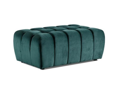 Hocker Voetenbank Bijzettafel Chaiselongue Zitbank Fluweel Stof