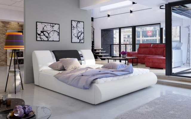 Luxe boxspringbed zwart wit Bedden Slaapkamermeubels Design Dubbel Hotel