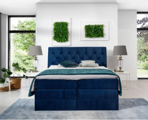 Meubels Luxe Moderne Bedden Beklede Bedden Slaapkamer Ontwerp